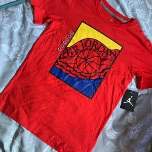 Sold‼️Boys Air Jordan Shirt Size (M)